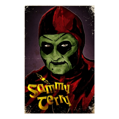 Sammy Stares 11x17 Art Poster