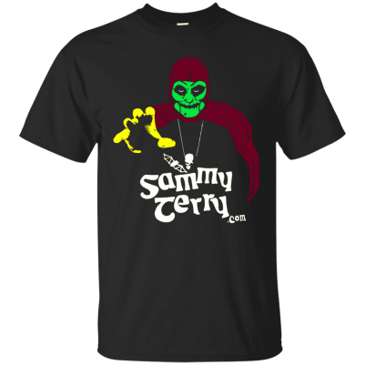 Sammy 1 Hand Color Black T-Shirt