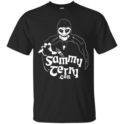 Sammy 1 Hand BW Black T-Shirt