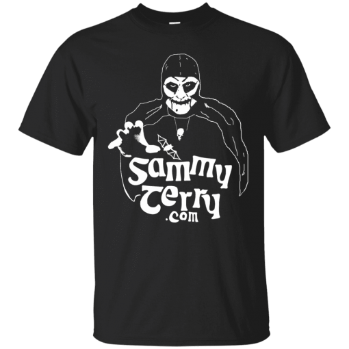 Sammy 1 Hand BW Black T-Shirt