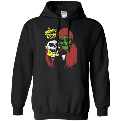 Sammy and Skully Black Hoodie
