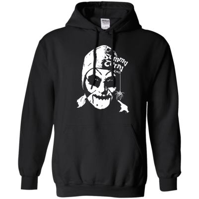 Sammy Head BW Black Hoodie