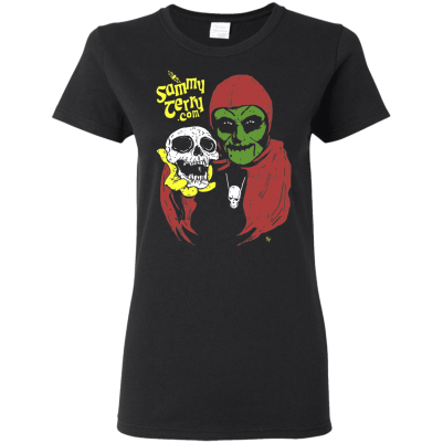 Sammy & Skully Ladies' Black T-Shirt