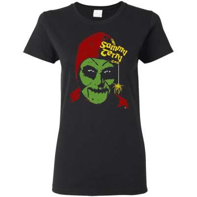 Sammy Head Color Ladies' Black T-Shirt
