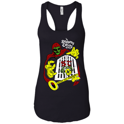 Escape Room Ladies Black Racerback Tank