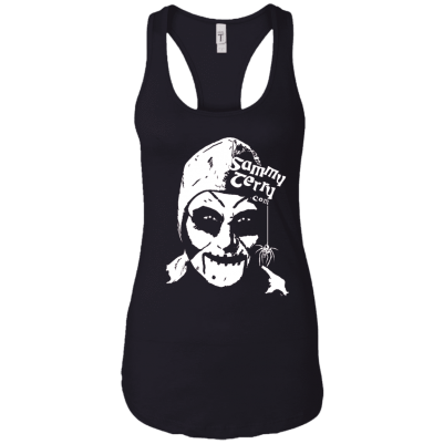 Sammy Head BW Ladies Black Racerback Tank