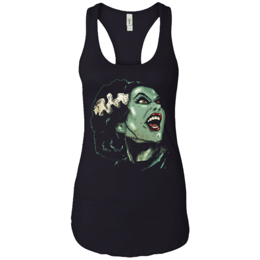 Bride Ladies Black Racerback Tank