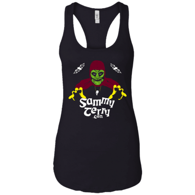 Sammy 2 Hands Ladies Black Racerback Tank