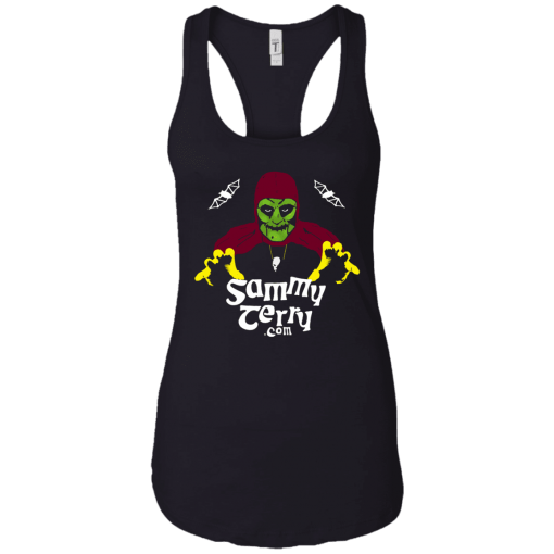 Sammy 2 Hands Ladies Black Racerback Tank