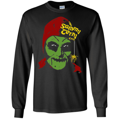 Sammy Head Color Long Sleeve Black T-Shirt