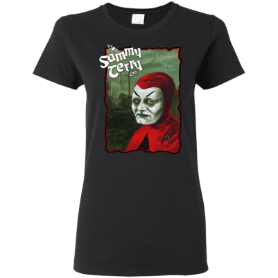 Portrait Ladies' Black T-Shirt