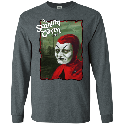 Portrait Long Sleeve Black T-Shirt