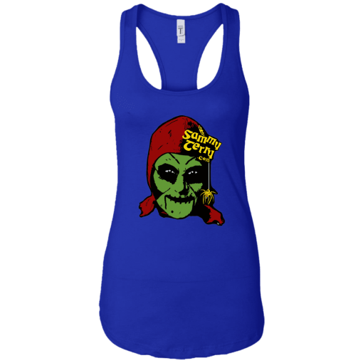 Sammy Head Color Ladies Ideal Racerback Tank - Image 4