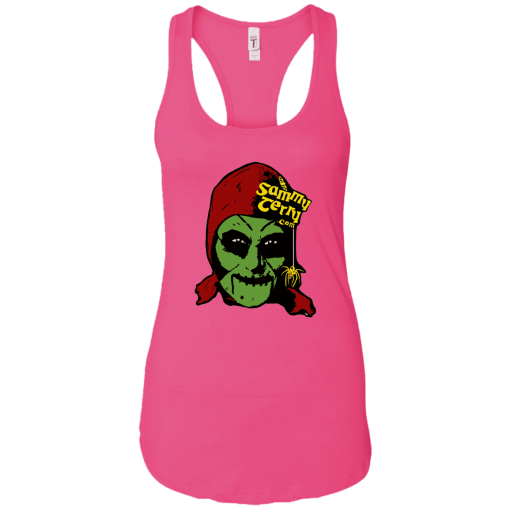 Sammy Head Color Ladies Ideal Racerback Tank - Image 8