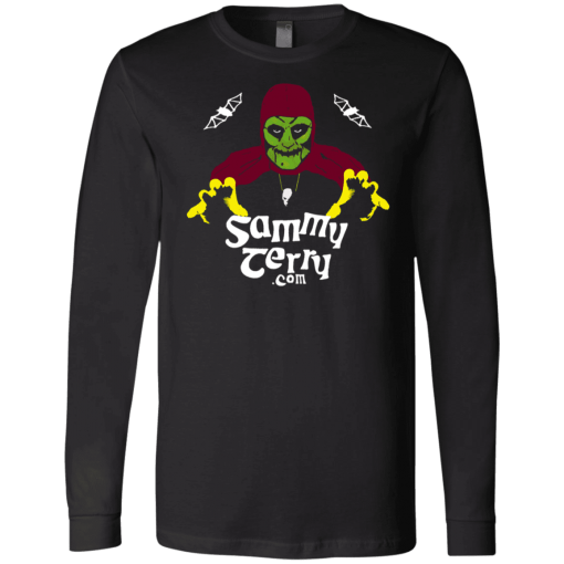 Sammy 2-Hand Black Softer LS T-Shirt