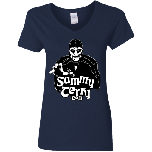 Sammy 1-Hand BW Ladies V-Neck Asst Color T-Shirt - Image 2
