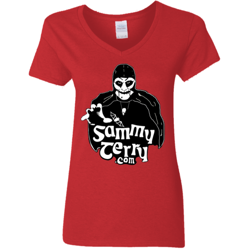 Sammy 1-Hand BW Ladies V-Neck Asst Color T-Shirt - Image 4