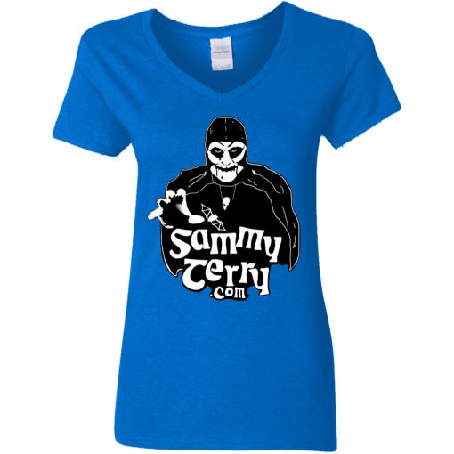 Sammy 1-Hand BW Ladies V-Neck Asst Color T-Shirt - Image 5