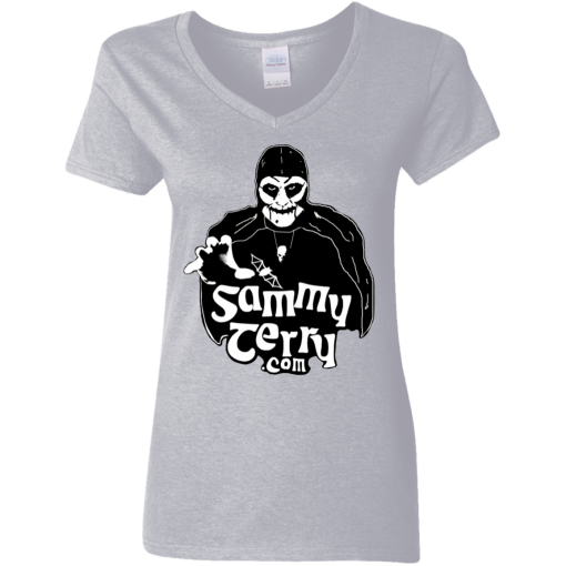 Sammy 1-Hand BW Ladies V-Neck Asst Color T-Shirt - Image 6