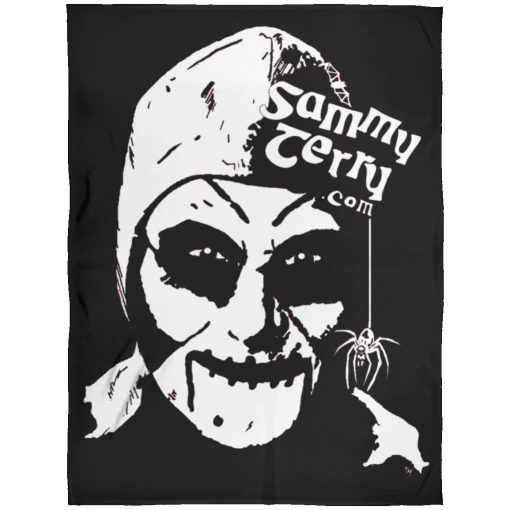 Sammy BW Face Fleece Blanket 60x80