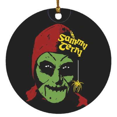 Sammy Color Face Circle Ornament