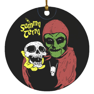 Sammy & Skully Circle Ornament